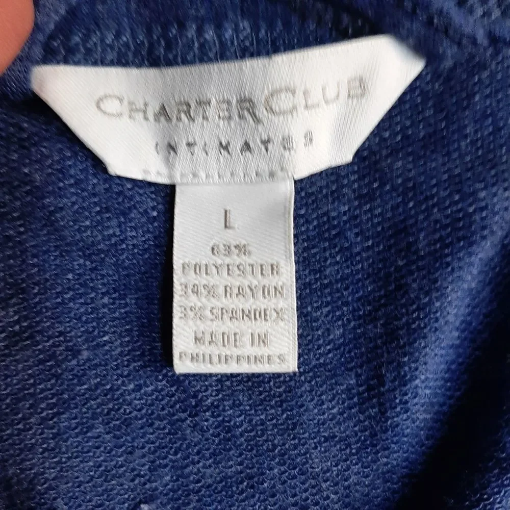 Charter Club Intimates Robe Size L - Picture 4 of 8